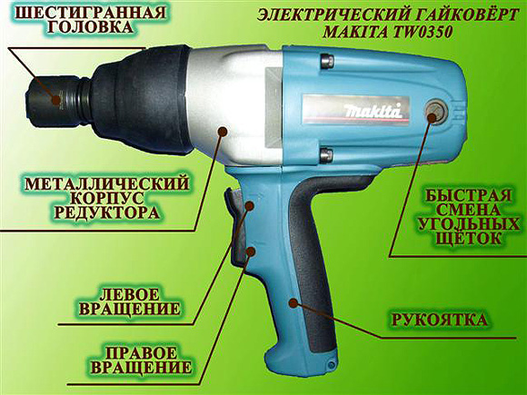 Гайковерт электрический